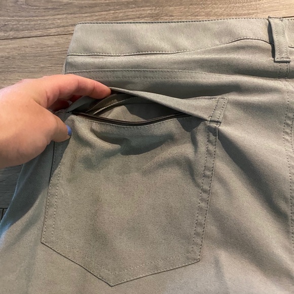 Gray golf pants - Picture 12 of 14